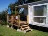 Campsite France Brittany : Location de mobil-home avec terrasse dans le Finistère