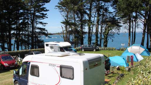 Emplacements vue mer - Installez votre tente ou votre caravane sur un emplacement face à la mer